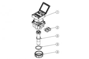 Bürkert-Medidor-de-vazão-Eletromagnético-de-inserção-8045-JAV